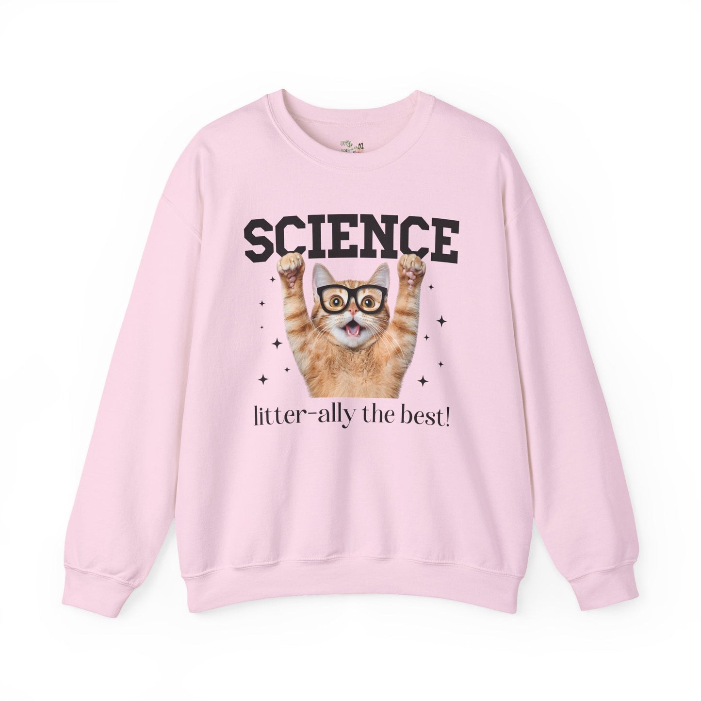 Science Teacher Cat Lover Sweatshirt