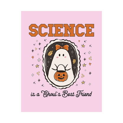 Science Teacher Halloween Poster