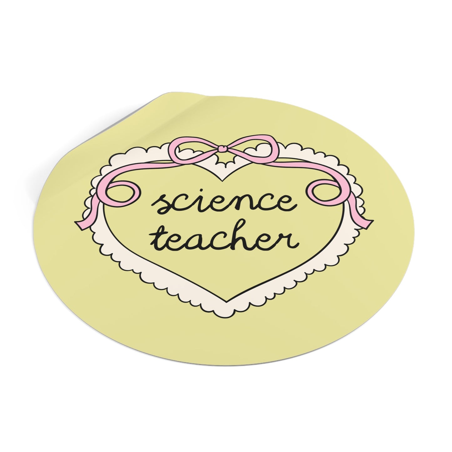 Science Teacher Sticker