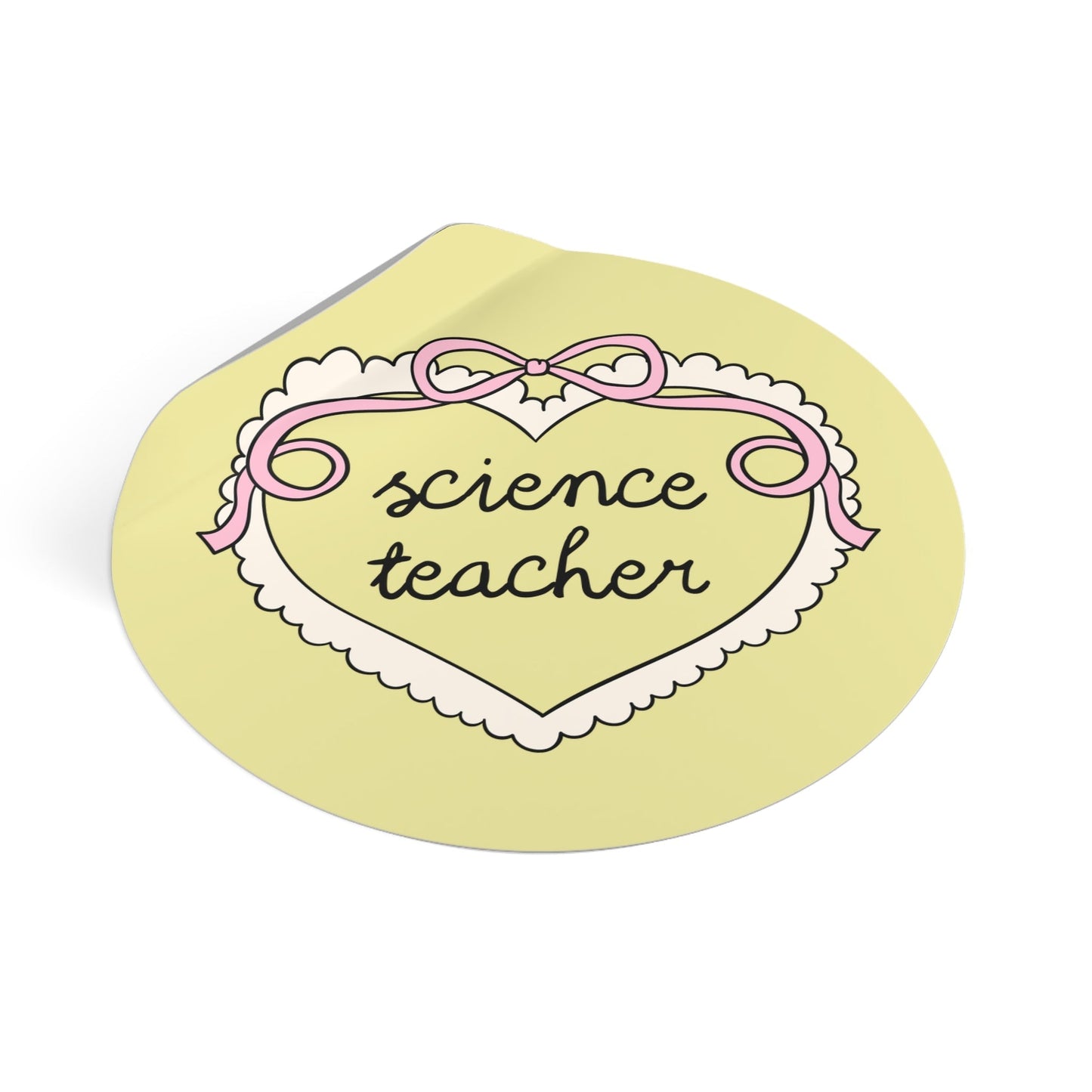 Science Teacher Sticker
