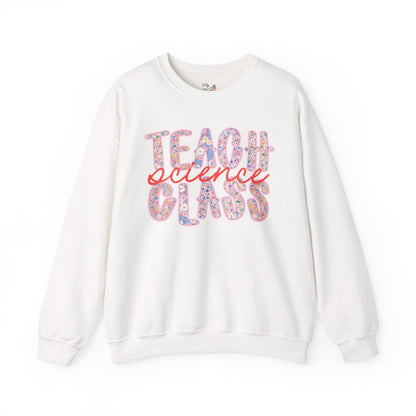 Science Teacher Sweatshirt: Teach Science Class