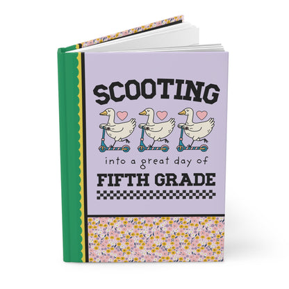 Scooting into Fifth Notebook