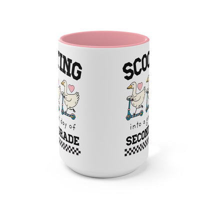Scooting Into Second Grade Mug