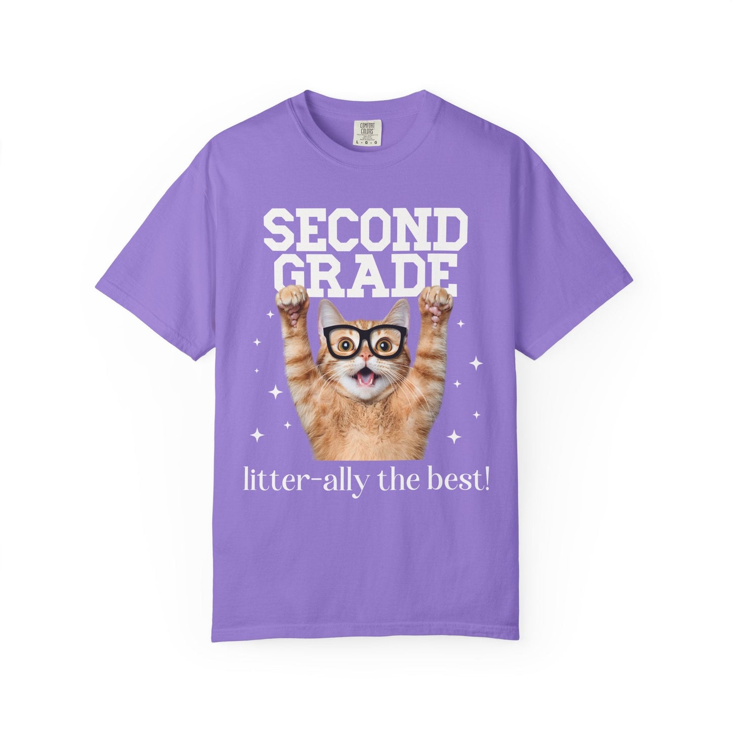 Second Grade Cat Shirt