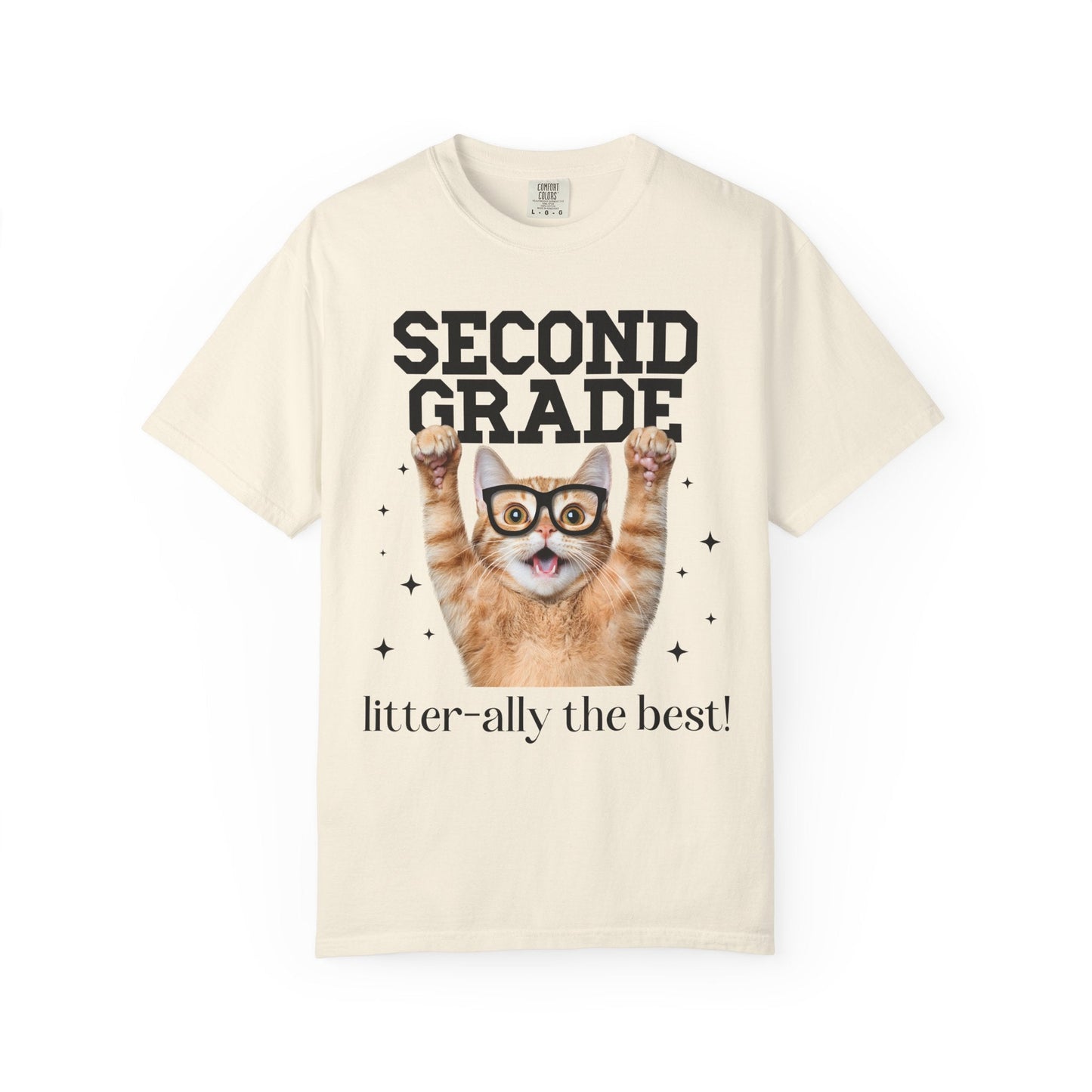 Second Grade Cat Shirt