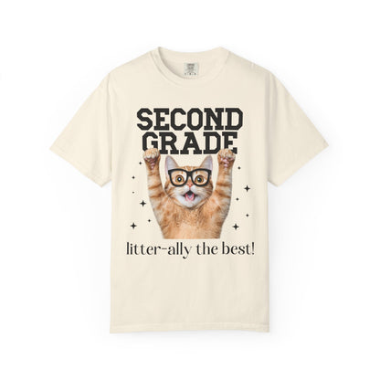 Second Grade Cat Shirt