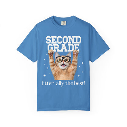 Second Grade Cat Shirt