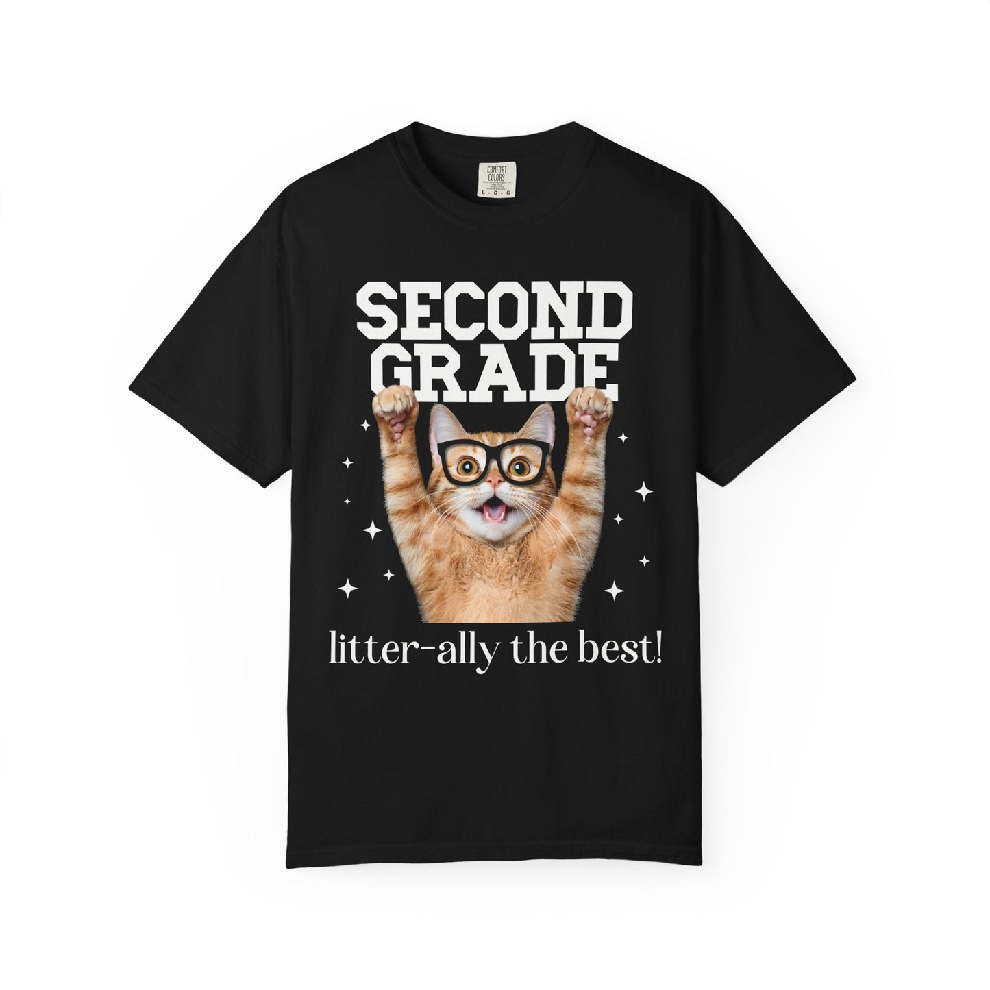 Second Grade Cat Shirt