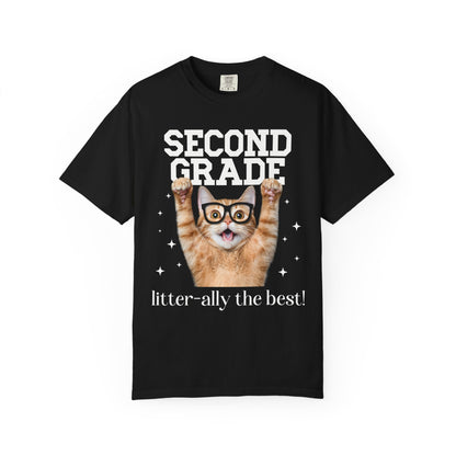 Second Grade Cat Shirt