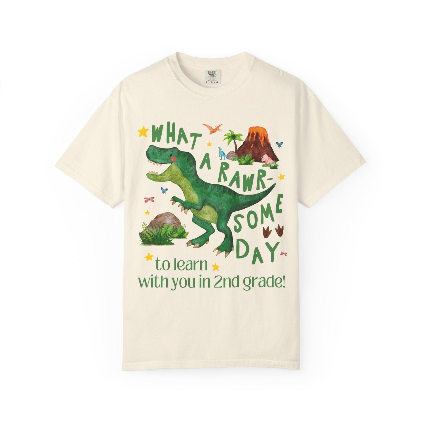 What a Rawr-Some Day to Learn With You in 2nd Grade