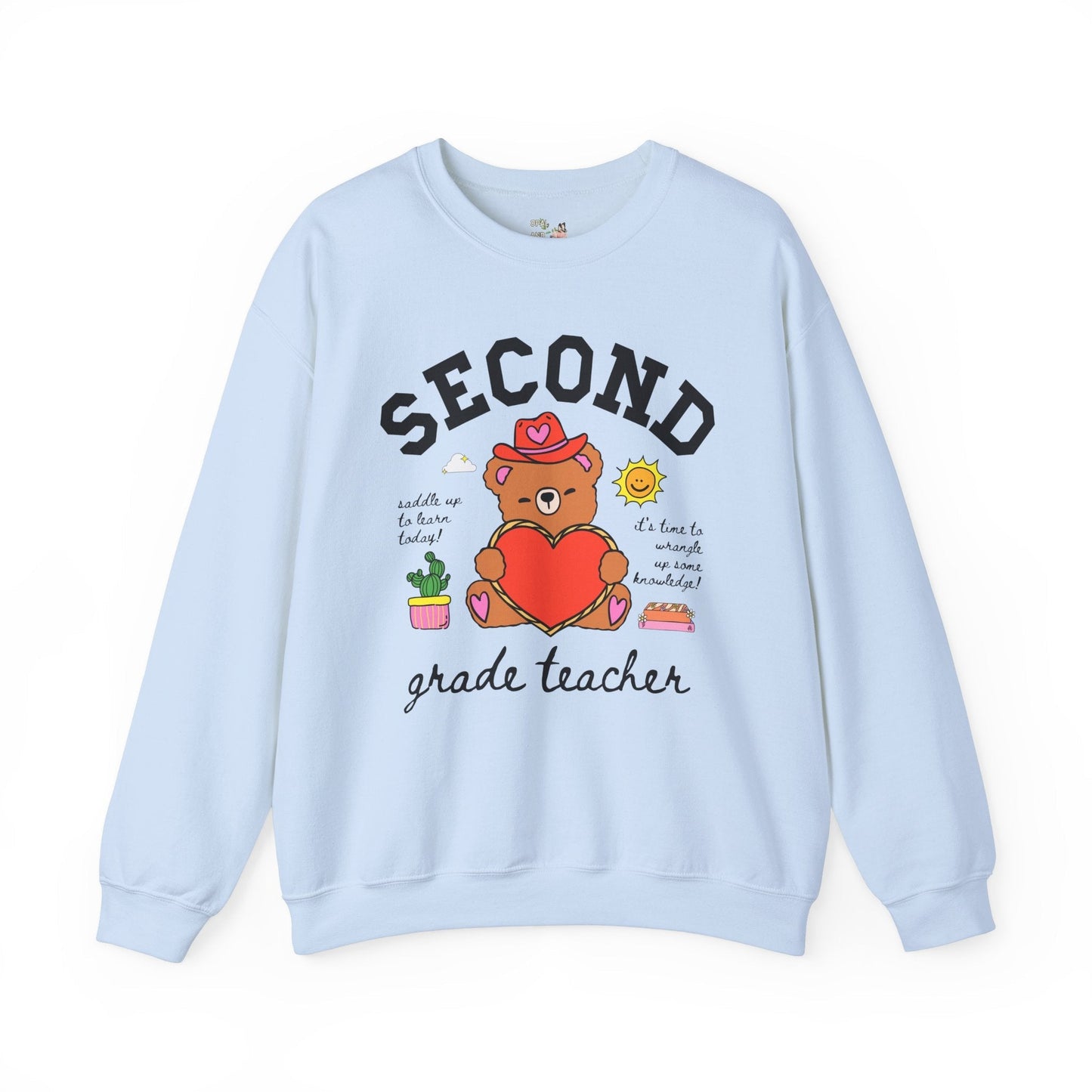 Second Grade Teacher Sweatshirt
