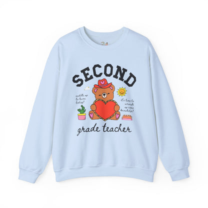 Second Grade Teacher Sweatshirt