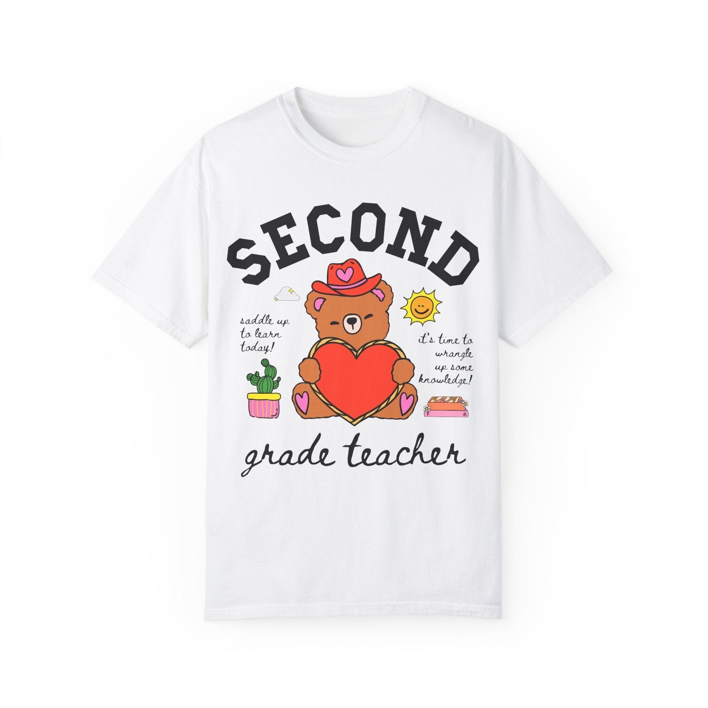 Second Grade Teacher Tee Shirt
