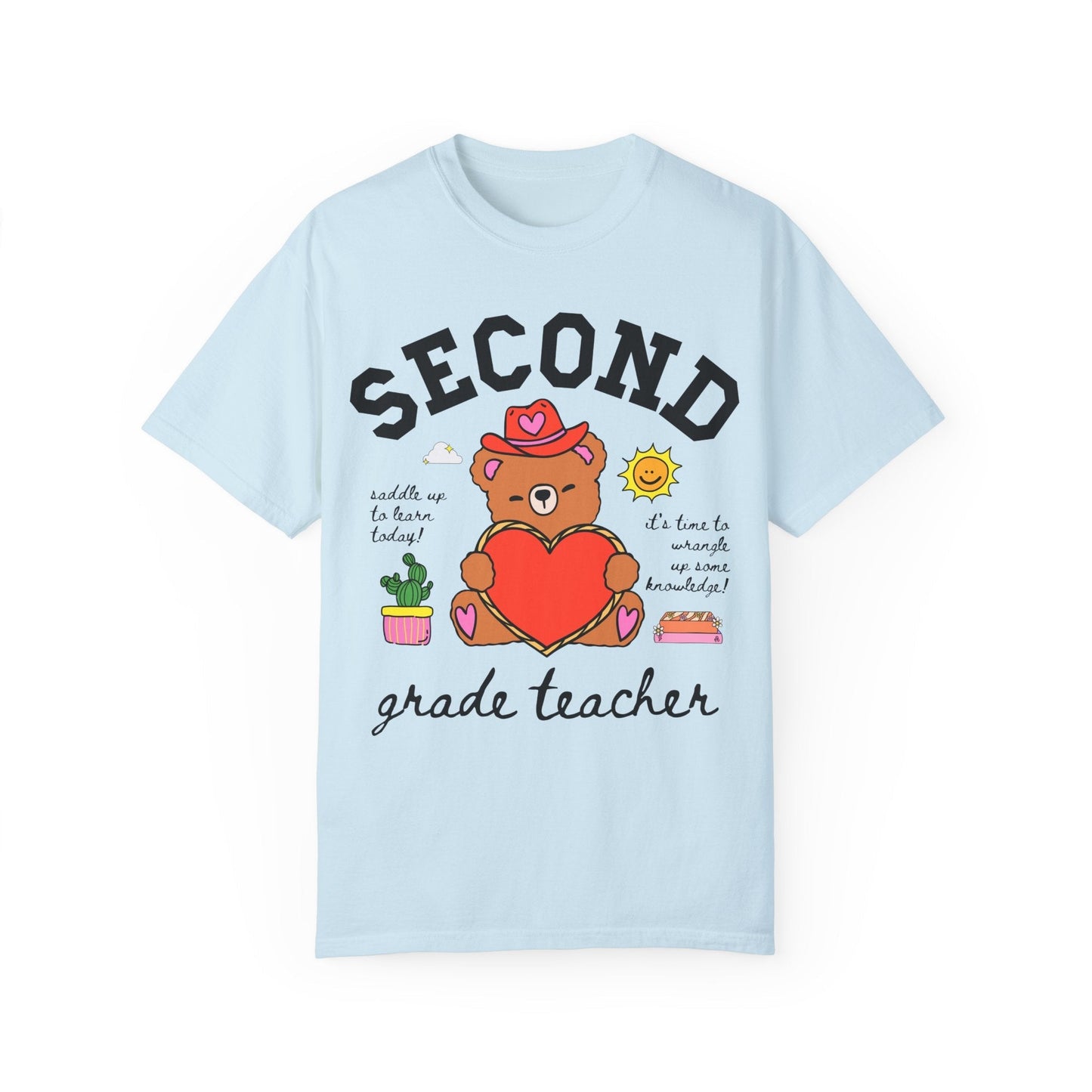 Second Grade Teacher Tee Shirt