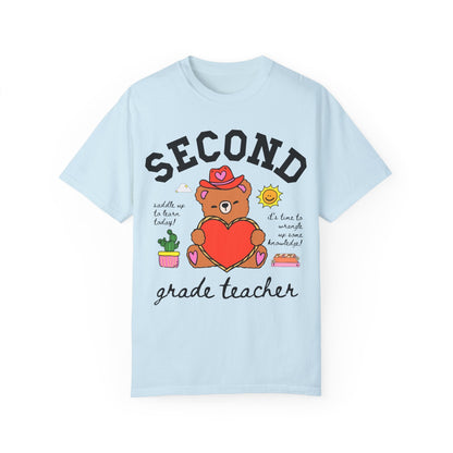 Second Grade Teacher Tee Shirt