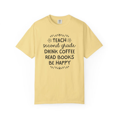 Second Grade Teacher Coffee Lover Gift