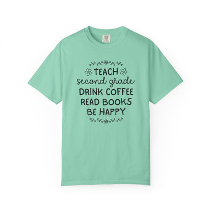 Second Grade Teacher Coffee Lover Gift