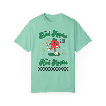 Second Grade Teacher Tee with Groovy Vibe