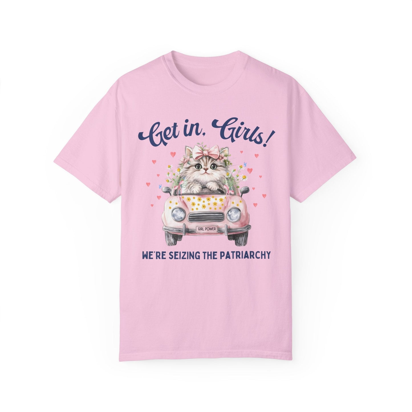 Seizing the Patriarchy Cat Lover Tee