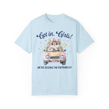 Seizing the Patriarchy Cat Lover Tee