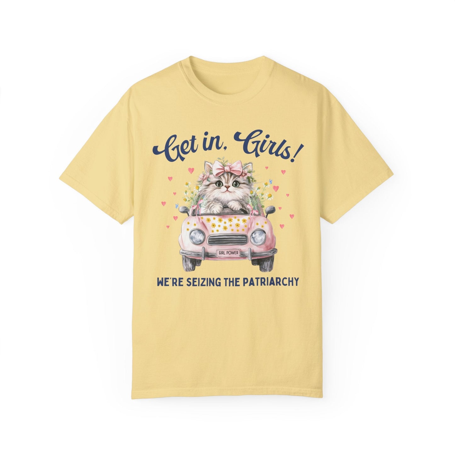 Seizing the Patriarchy Cat Lover Tee