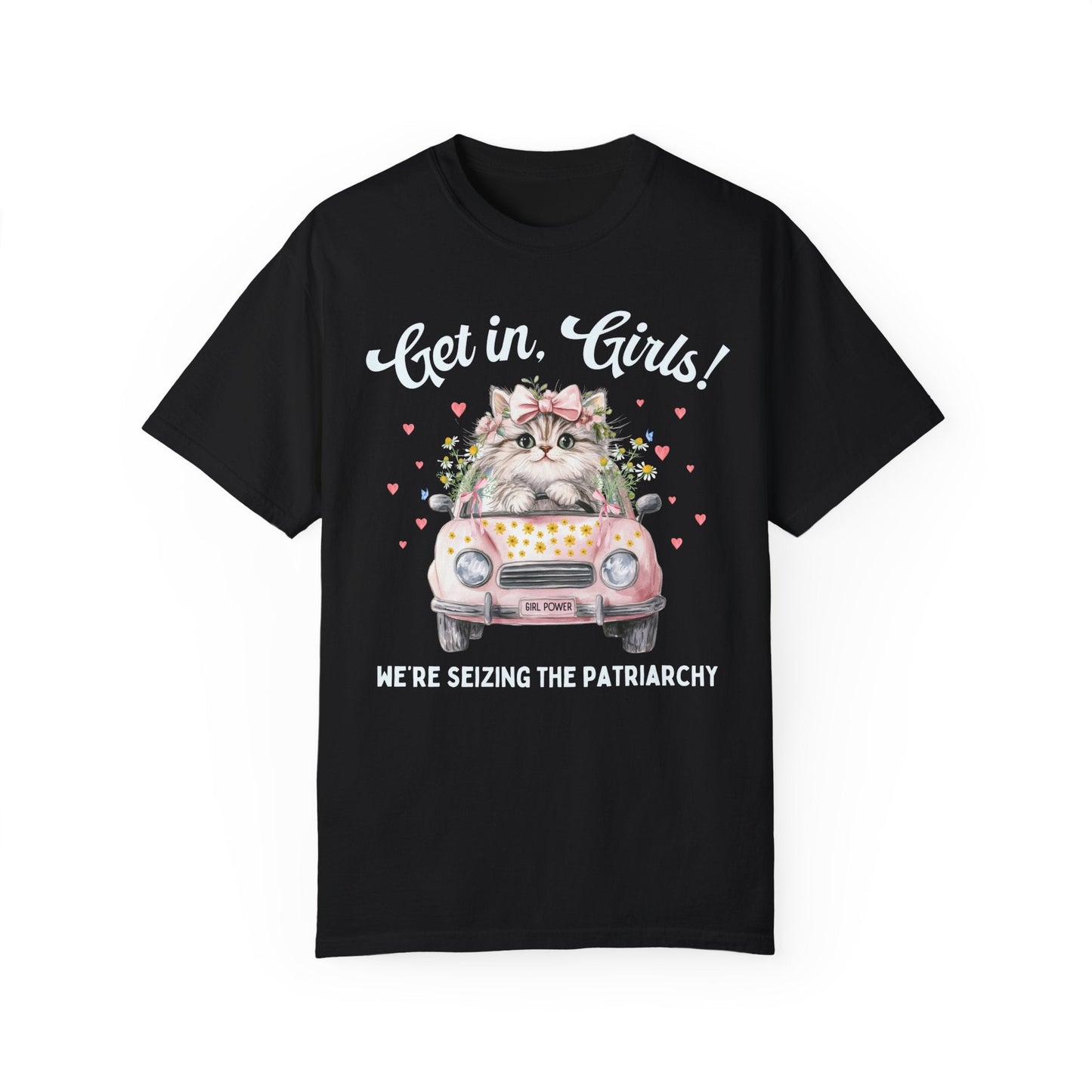 Seizing the Patriarchy Cat Lover Tee
