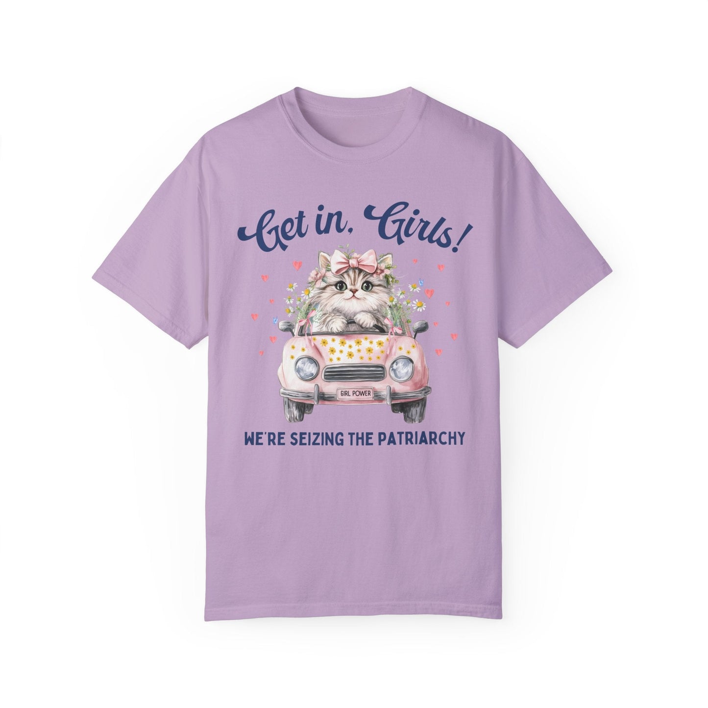 Seizing the Patriarchy Cat Lover Tee