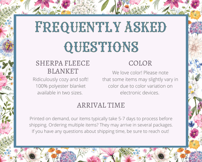 Shoot All Day, Edit All Night | Cozy Photographer Blanket for Her