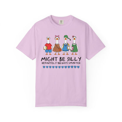 Might Be Silly, Definitely 100 Days Smarter Tee