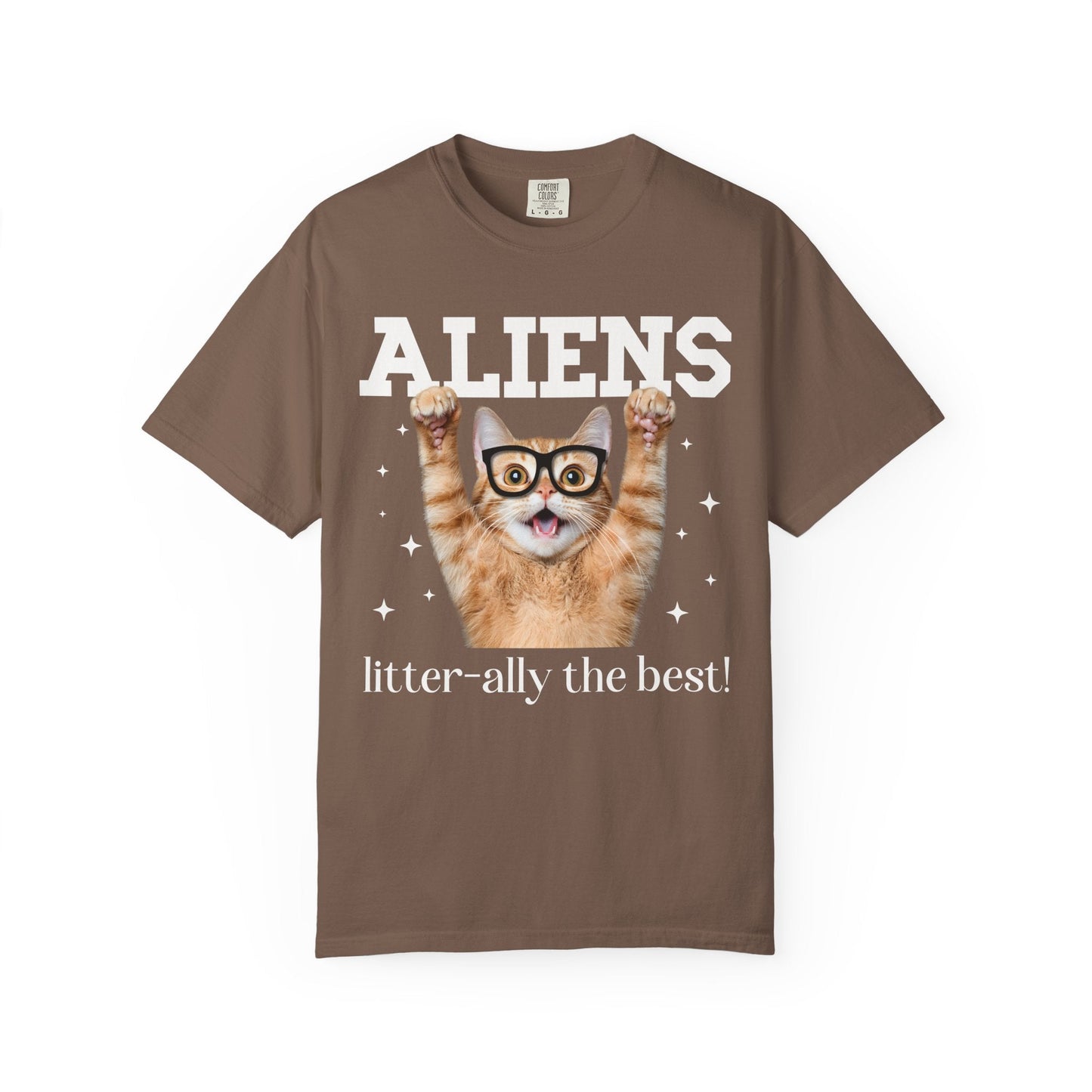 Silly Alien Lover Cat Tee