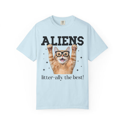 Silly Alien Lover Cat Tee