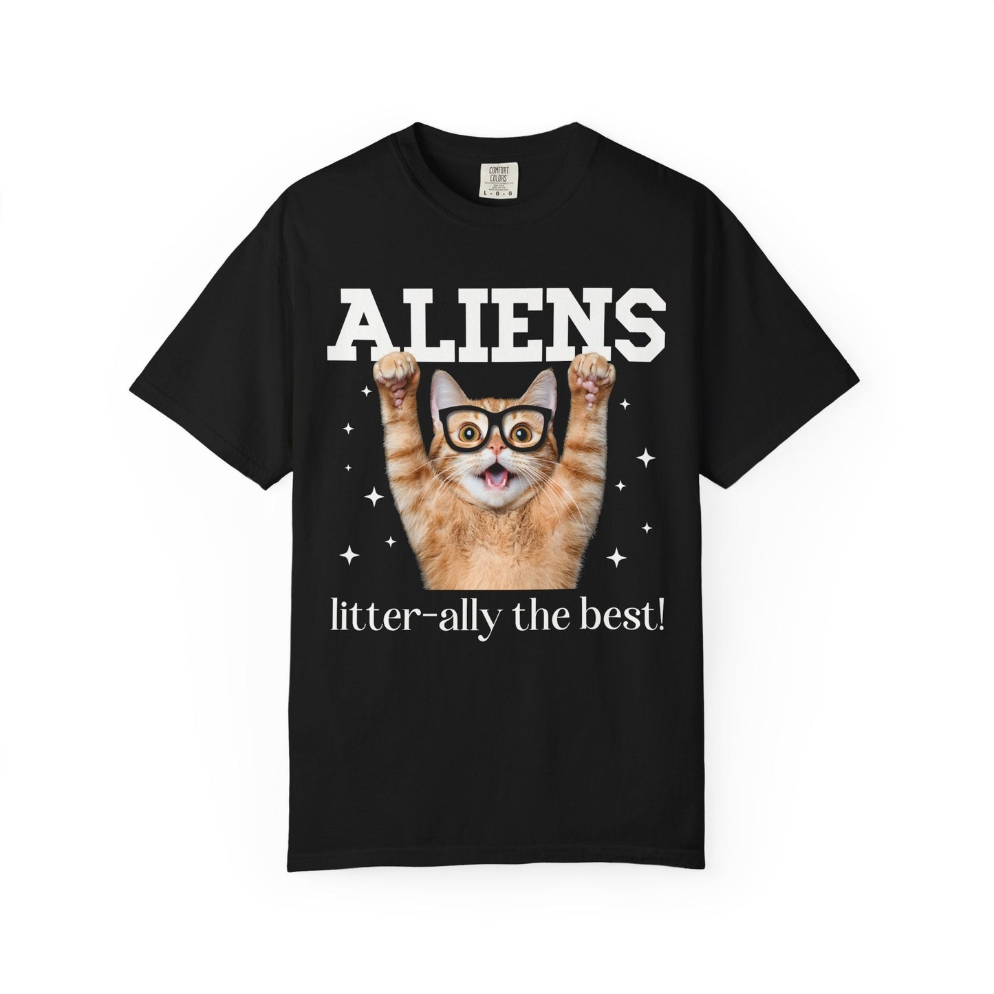 Silly Alien Lover Cat Tee