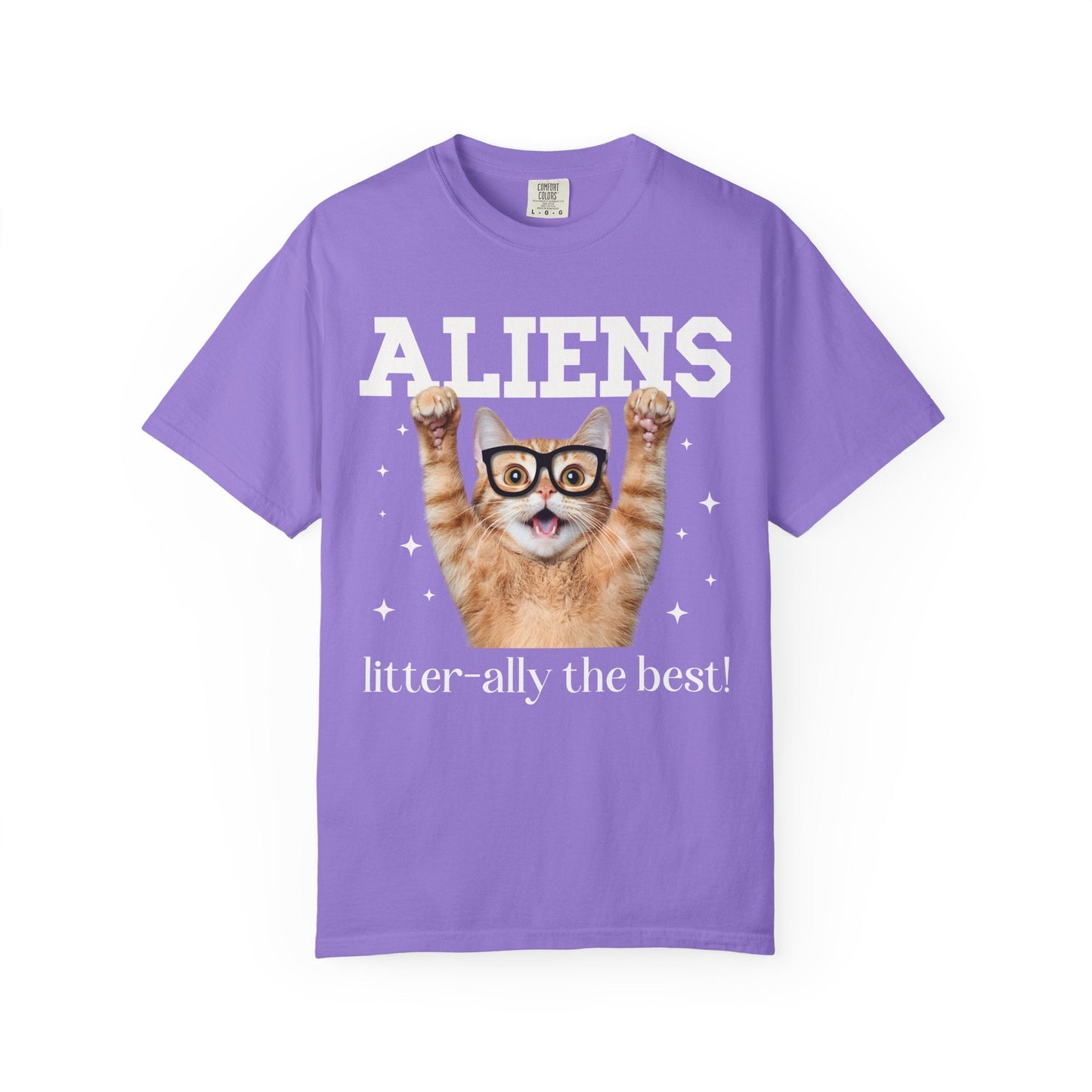 Silly Alien Lover Cat Tee