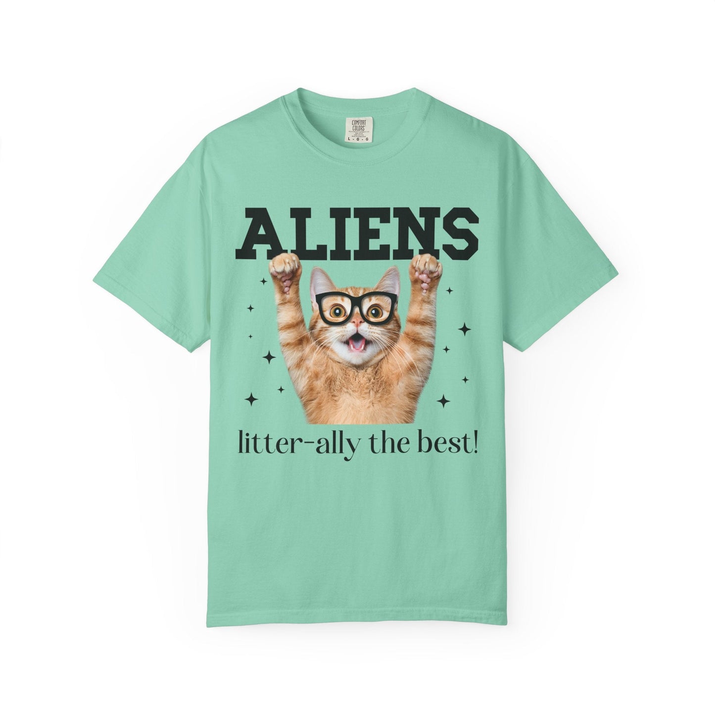 Silly Alien Lover Cat Tee
