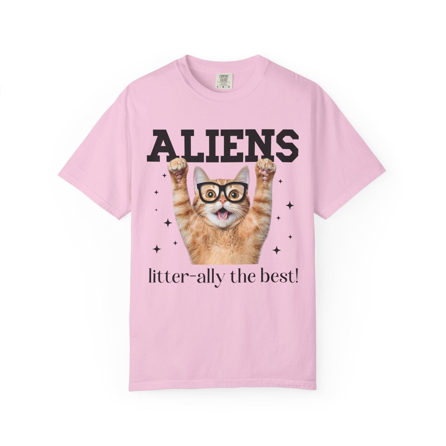 Silly Alien Lover Cat Tee