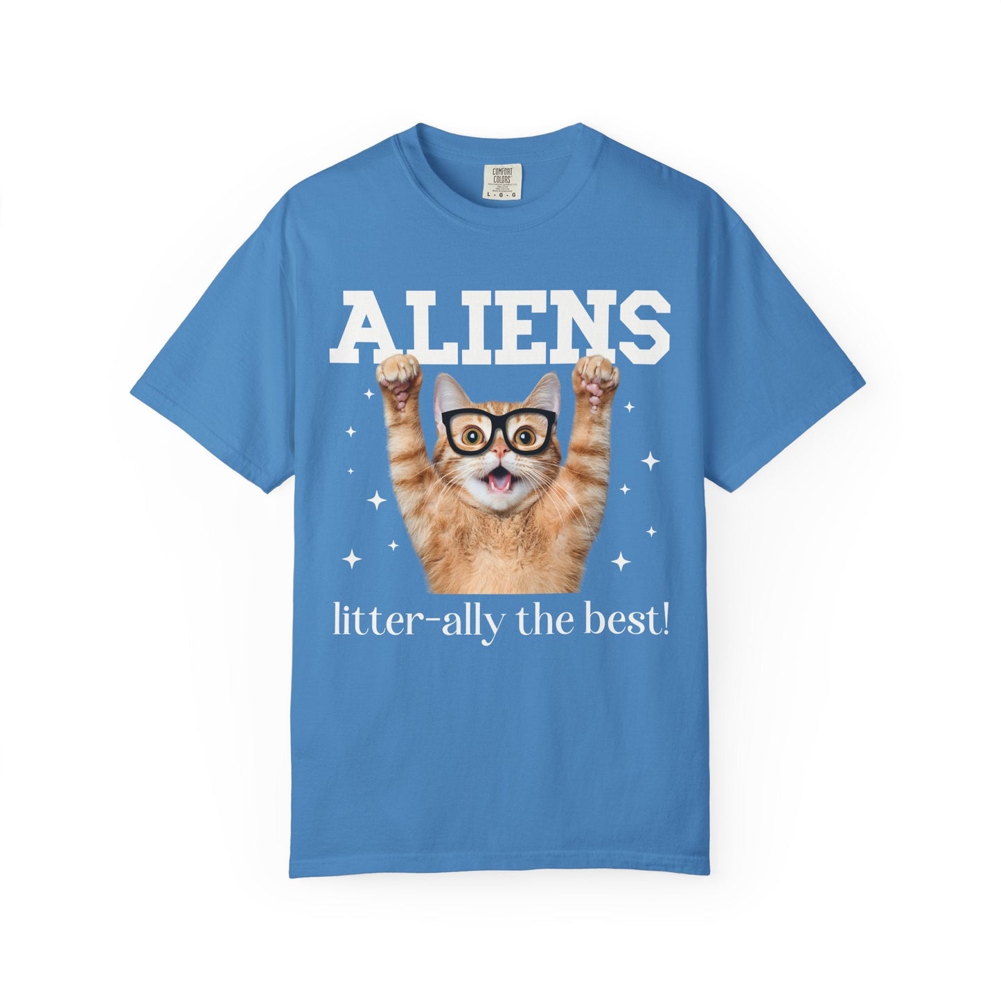 Silly Alien Lover Cat Tee