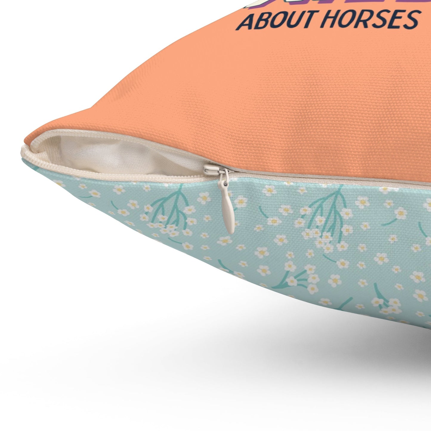 Silly and Kitschy Horse Pillow