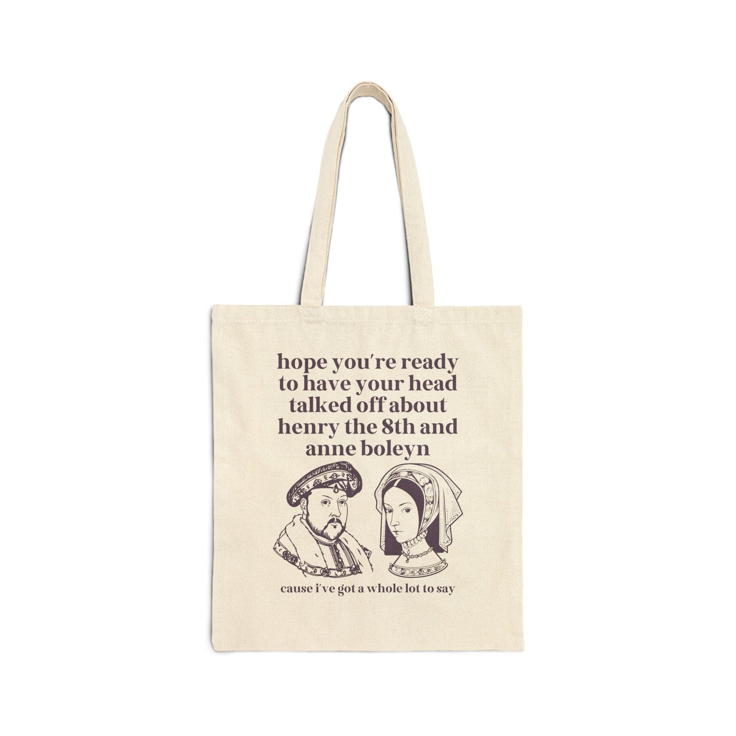 Anne Boleyn + Henry the 8th Tote