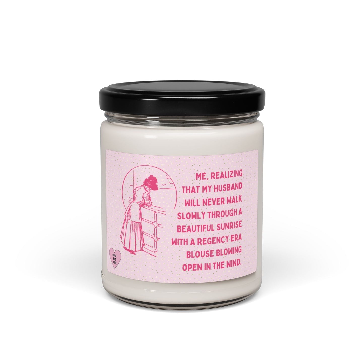 Silly Bookish Candle