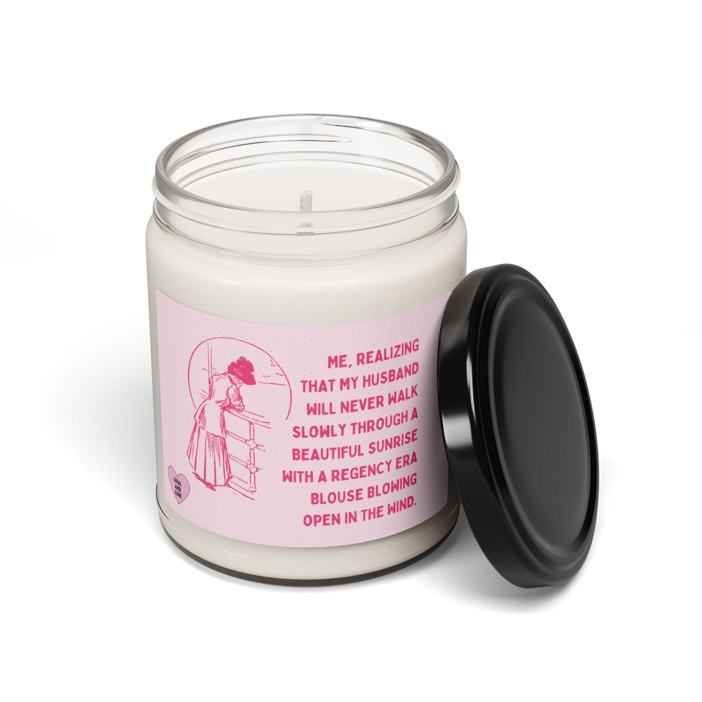 Silly Bookish Candle