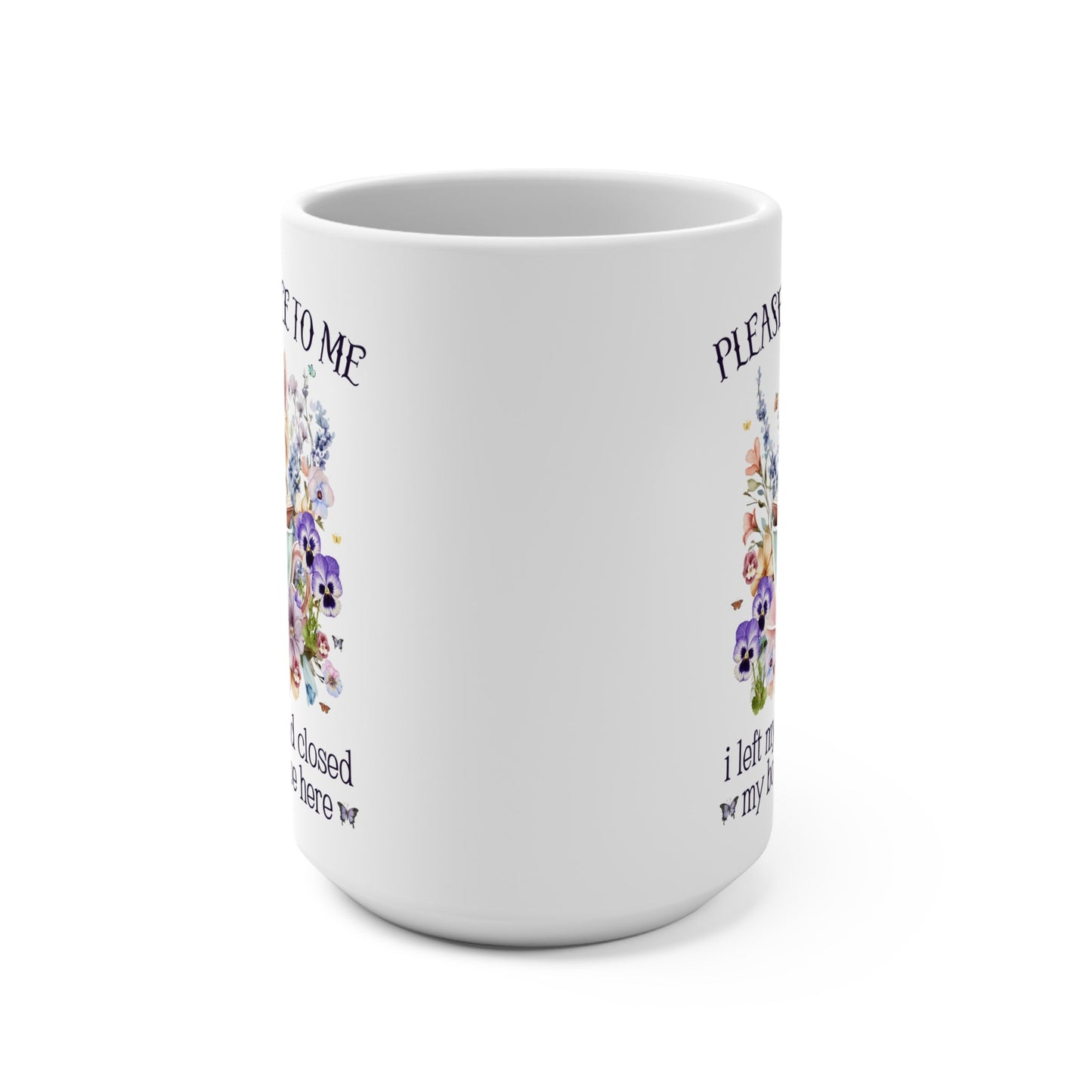 Bookish Cat Mom Mug