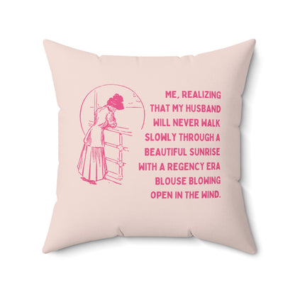 Silly Bookish Pillow