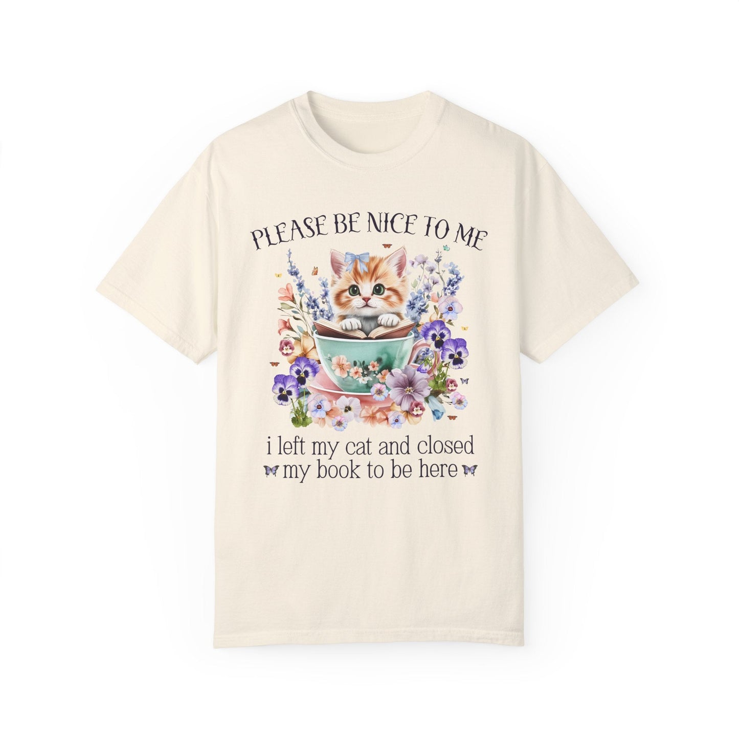 Bookish Tee for Cat Mom