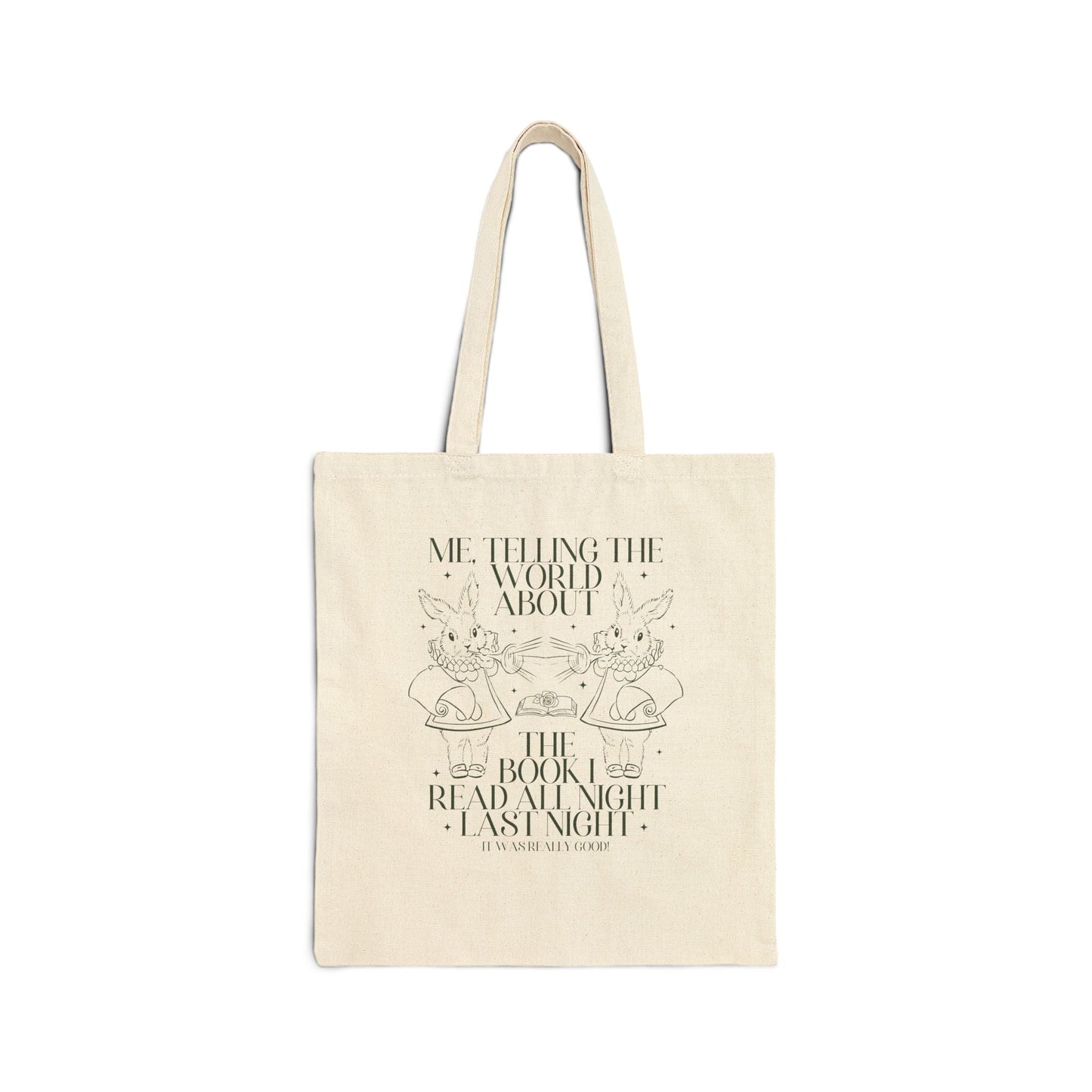 Silly Bookish Tote for Animal Lover