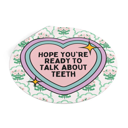Silly Dentist Sticker