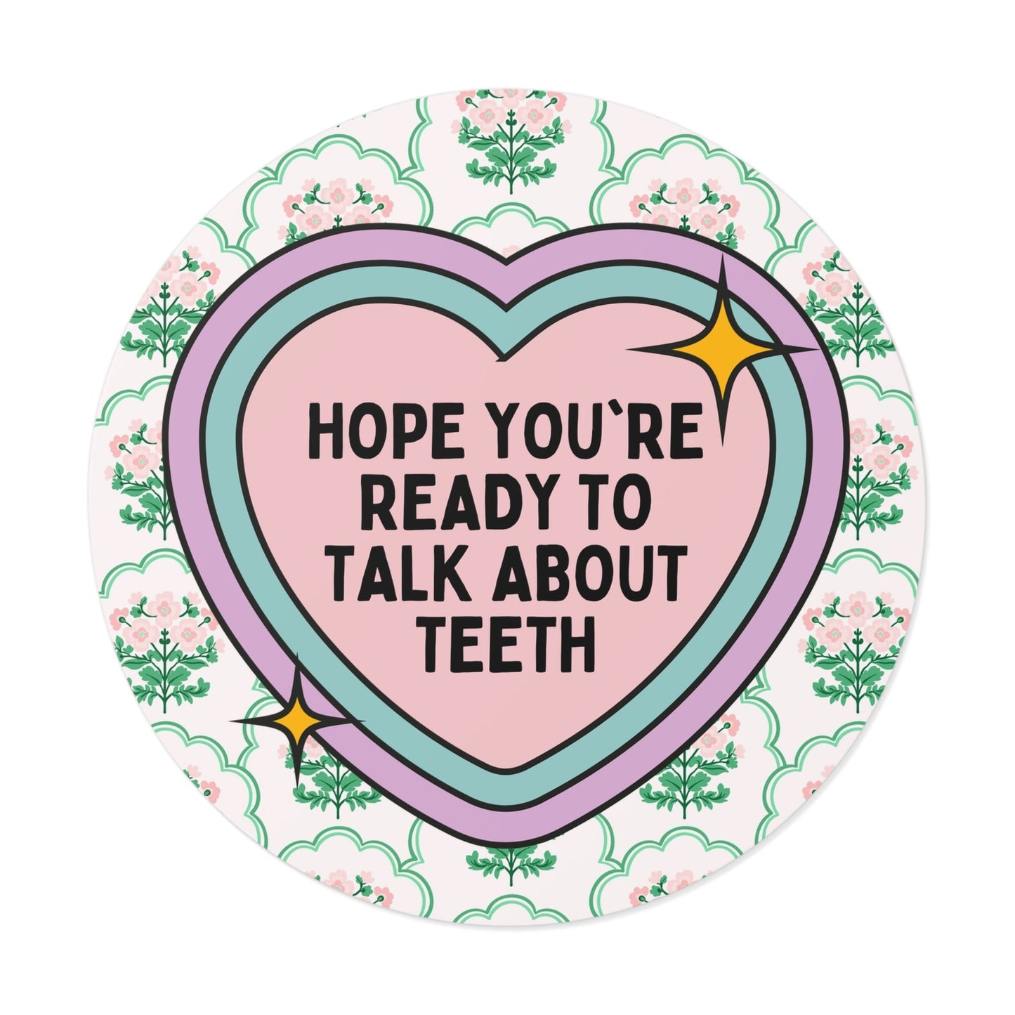 Silly Dentist Sticker
