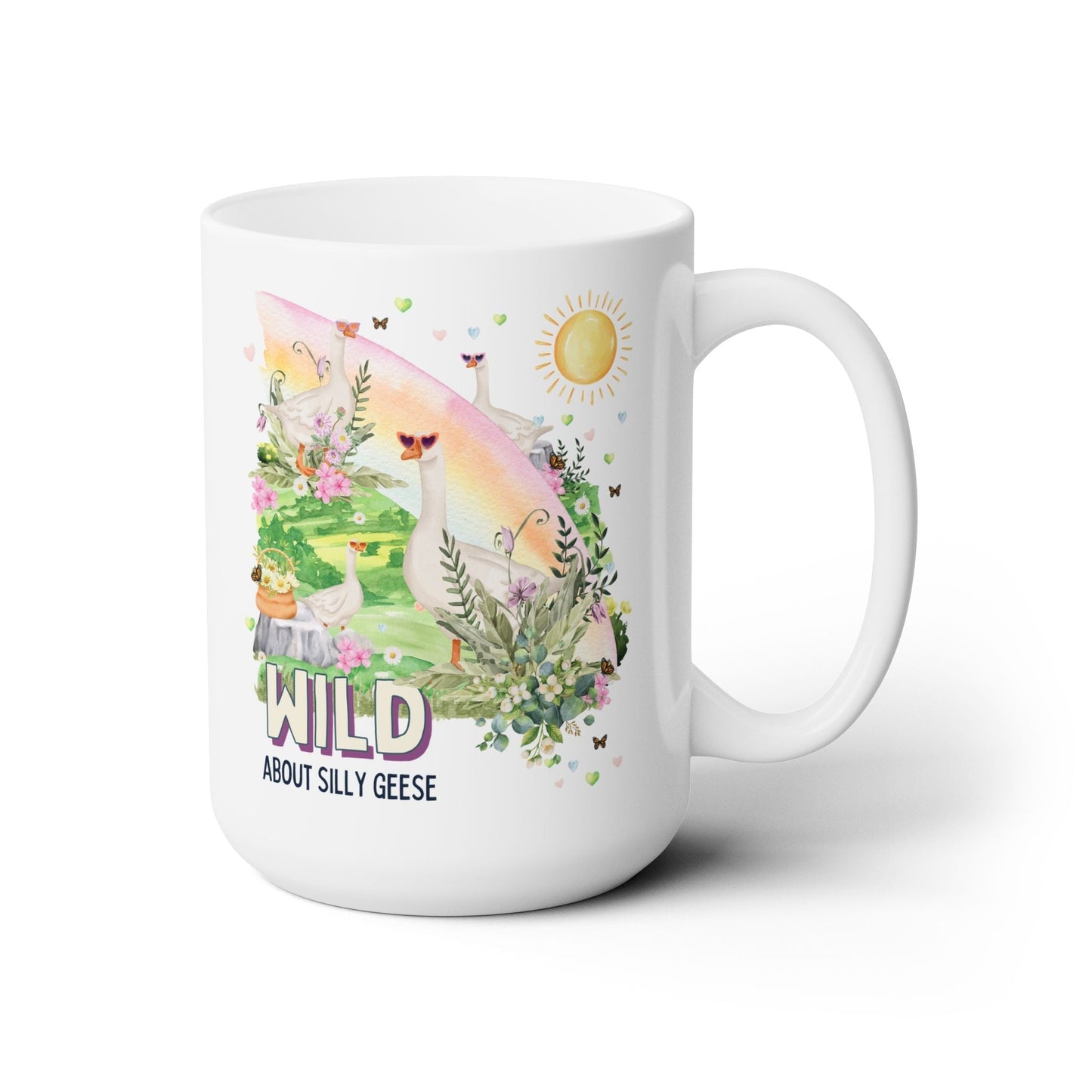 Silly Geese Coffee Mug