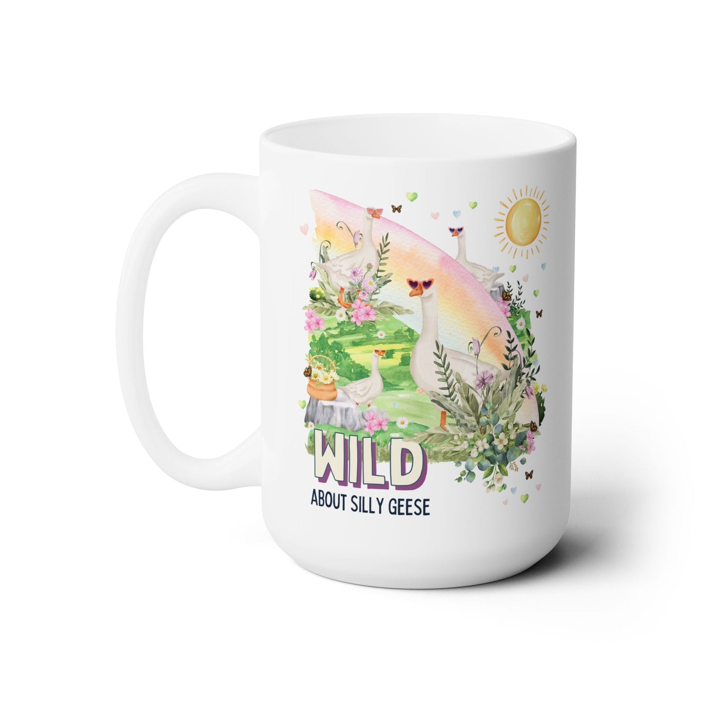 Silly Geese Coffee Mug