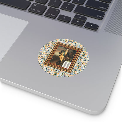 Silly George Washington Sticker