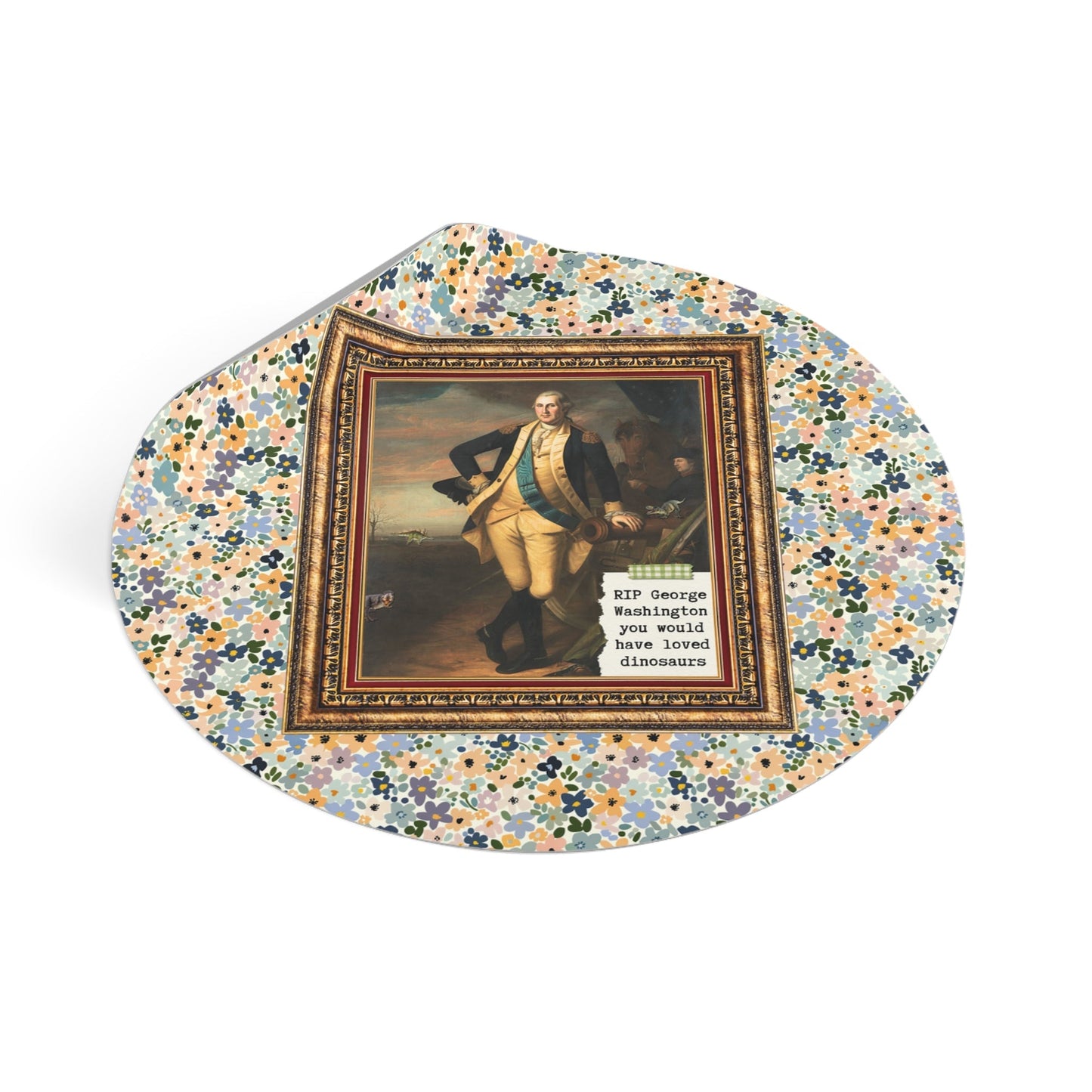 Silly George Washington Sticker